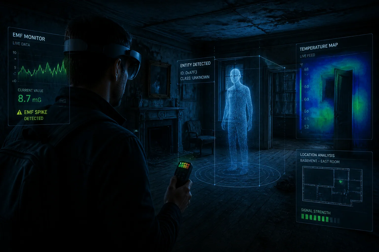 Augmented Realities & (Almost) Real Ghosts: How AR and Mixed Reality Are Reshaping Paranormal Investigations