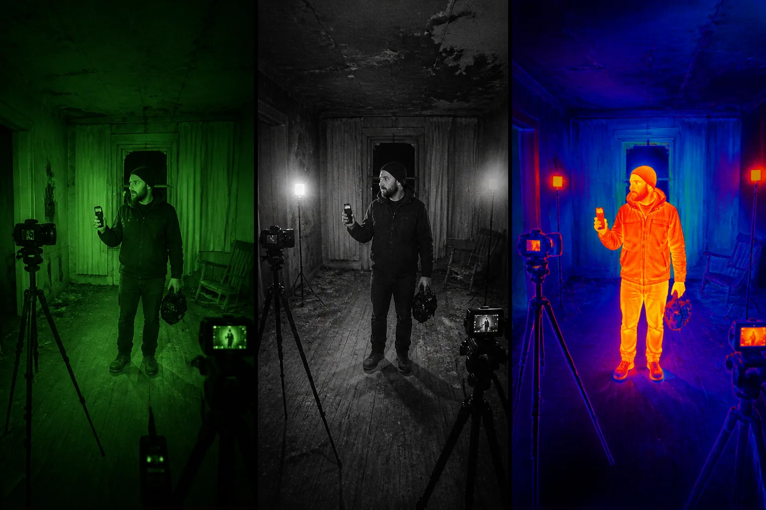 Night Vision vs Infrared vs Thermal Imaging: Which Tool Actually Works Best for Paranormal Investigations?