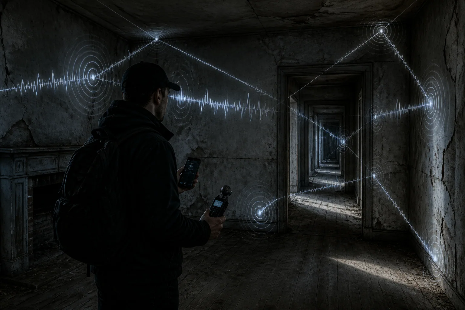 Unseen Voices: How to Capture Room Resonances, Sound Reflections & Acoustic Feedback in Ghost Hunts